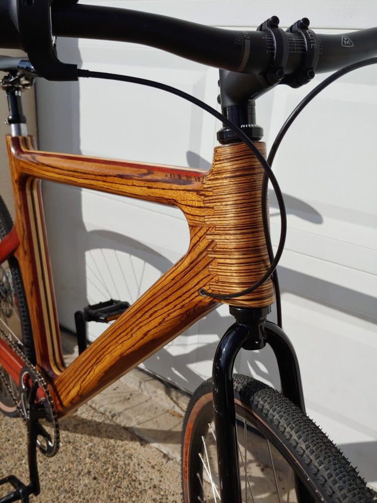 Woody the road bike by mechanical engineer Josh W